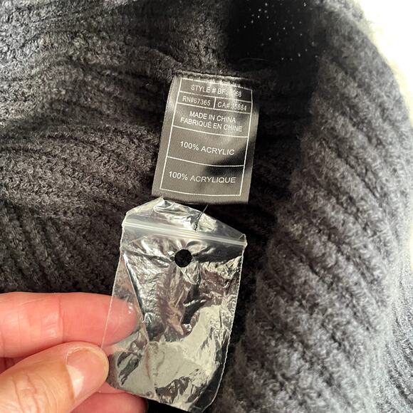 BB Dakota Cowl Neck Black Sleeveless Sweater Dress Sz S - Picture 7 of 7